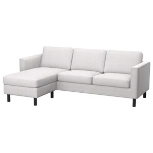 PARUP Hoes 3-zitsbank met chaise longue